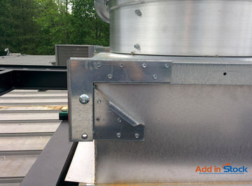 Heavy Duty L-bar Exhaust Fan Hinges