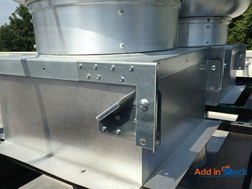 Heavy Duty L-bar Exhaust Fan Hinges