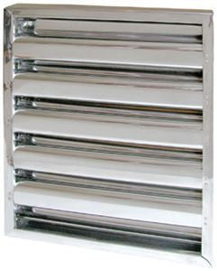 10" tall x 20" Kleen-Gard® Stainless Steel Baffle Grease Filter - addinstock