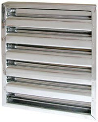 12" tall x 16" Kleen-Gard® Stainless Steel Baffle Grease Filter - addinstock