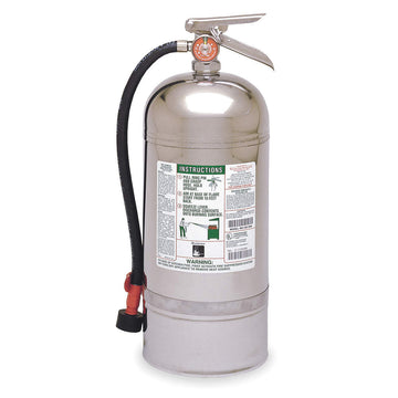 Wet Chemical Fire Extinguisher with 12.68 lb. Capacity and 55 to 60 sec. Discharge Time