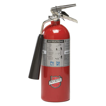 Carbon Dioxide Fire Extinguisher with 5 lb. Capacity and 8 to 10 sec. Discharge Time