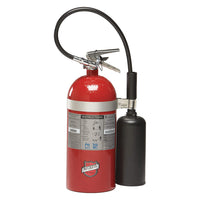Carbon Dioxide Fire Extinguisher with 10 lb. Capacity and 8 to 10 sec. Discharge Time - addinstock