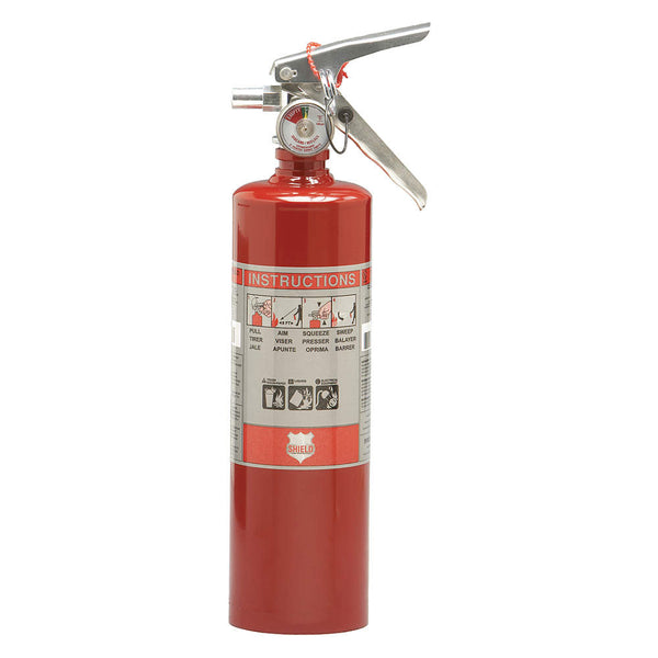 Dry Chemical Fire Extinguisher with 2.5 lb. Capacity and 8 to 10 sec. Discharge Time - addinstock