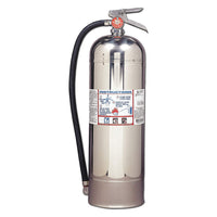 Water Fire Extinguisher with 2.5 gal. Capacity and 55 sec. Discharge Time - addinstock
