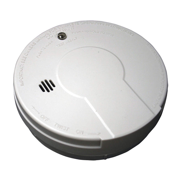 5" Smoke Alarm with 85dB @ 10 ft., Horn Audible Alert; 9V - addinstock