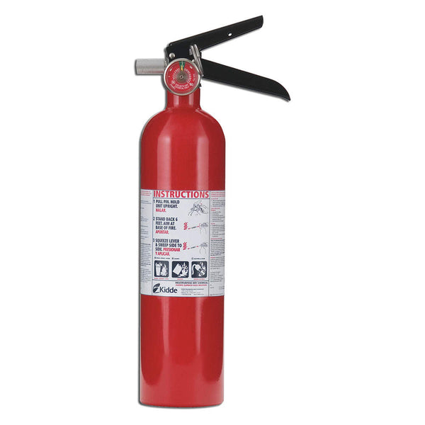 Dry Chemical Fire Extinguisher with 2.5 lb. Capacity and 8 to 12 sec. Discharge Time - addinstock