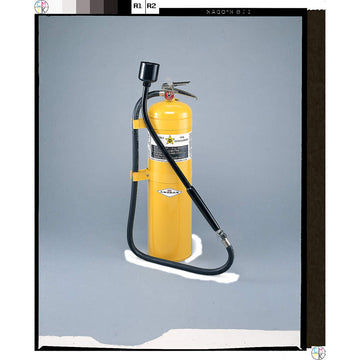 Dry Chemical Fire Extinguisher with 30 lb. Capacity and 24 sec. Discharge Time
