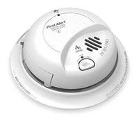 5-5/8" Smoke and Carbon Monoxide Alarm with 85dB @ 10 ft., Horn Audible Alert; 120VAC, 9V - addinstock