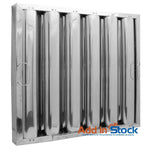 Kleen Gard Stainless Steel Baffle Grease Filters