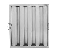 Hood Filter, 20" W x 20" H, stainless steel hood baffle filter (Set of 5 Filters) - addinstock